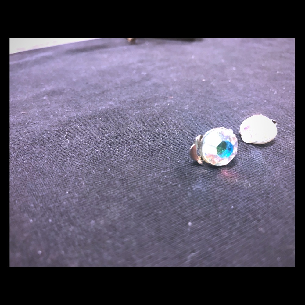 Clip on earrings - stage earrings !